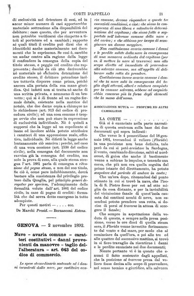 Annali della giurisprudenza italiana raccolta generale delle decisioni delle Corti di cassazione e d'appello in materia civile, criminale, commerciale, di diritto pubblico e amministrativo, e di procedura civile e penale