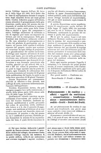 Annali della giurisprudenza italiana raccolta generale delle decisioni delle Corti di cassazione e d'appello in materia civile, criminale, commerciale, di diritto pubblico e amministrativo, e di procedura civile e penale