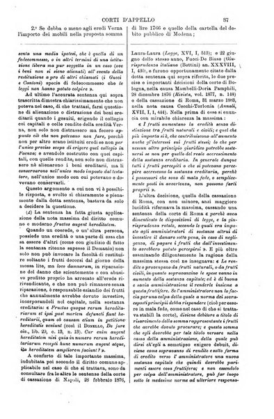 Annali della giurisprudenza italiana raccolta generale delle decisioni delle Corti di cassazione e d'appello in materia civile, criminale, commerciale, di diritto pubblico e amministrativo, e di procedura civile e penale