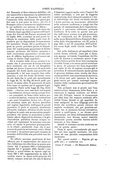 Annali della giurisprudenza italiana raccolta generale delle decisioni delle Corti di cassazione e d'appello in materia civile, criminale, commerciale, di diritto pubblico e amministrativo, e di procedura civile e penale