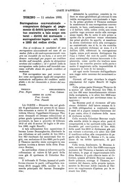 Annali della giurisprudenza italiana raccolta generale delle decisioni delle Corti di cassazione e d'appello in materia civile, criminale, commerciale, di diritto pubblico e amministrativo, e di procedura civile e penale