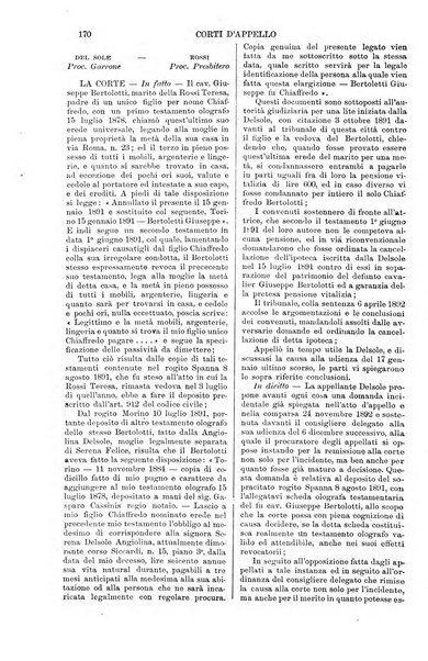 Annali della giurisprudenza italiana raccolta generale delle decisioni delle Corti di cassazione e d'appello in materia civile, criminale, commerciale, di diritto pubblico e amministrativo, e di procedura civile e penale