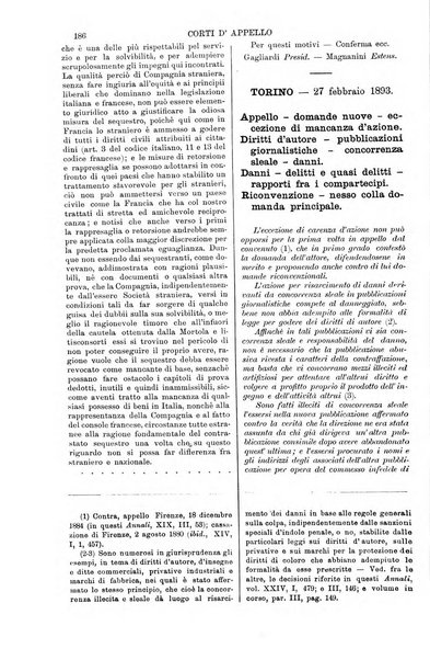 Annali della giurisprudenza italiana raccolta generale delle decisioni delle Corti di cassazione e d'appello in materia civile, criminale, commerciale, di diritto pubblico e amministrativo, e di procedura civile e penale