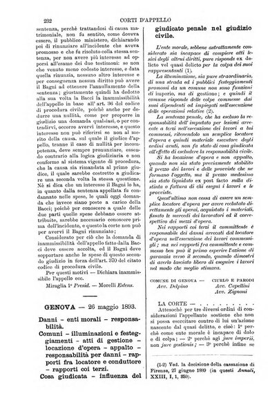 Annali della giurisprudenza italiana raccolta generale delle decisioni delle Corti di cassazione e d'appello in materia civile, criminale, commerciale, di diritto pubblico e amministrativo, e di procedura civile e penale