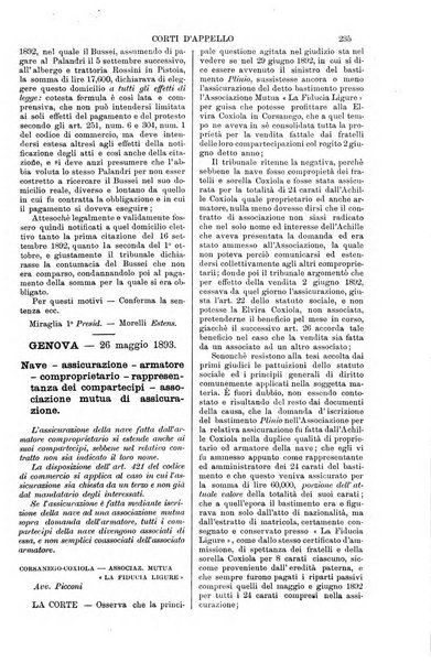 Annali della giurisprudenza italiana raccolta generale delle decisioni delle Corti di cassazione e d'appello in materia civile, criminale, commerciale, di diritto pubblico e amministrativo, e di procedura civile e penale