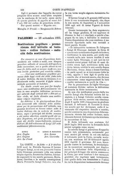 Annali della giurisprudenza italiana raccolta generale delle decisioni delle Corti di cassazione e d'appello in materia civile, criminale, commerciale, di diritto pubblico e amministrativo, e di procedura civile e penale