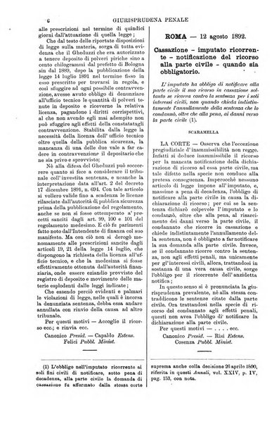 Annali della giurisprudenza italiana raccolta generale delle decisioni delle Corti di cassazione e d'appello in materia civile, criminale, commerciale, di diritto pubblico e amministrativo, e di procedura civile e penale