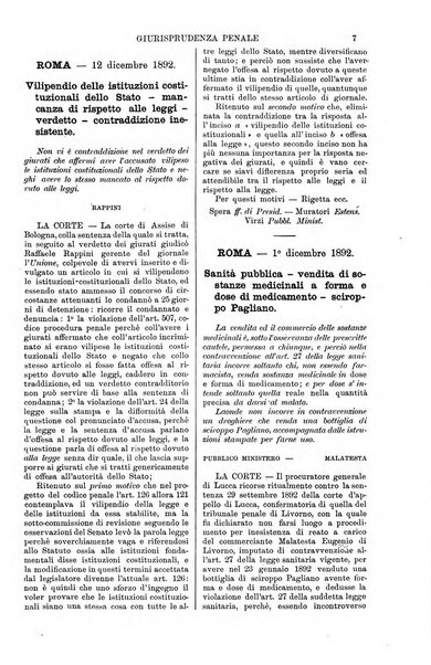 Annali della giurisprudenza italiana raccolta generale delle decisioni delle Corti di cassazione e d'appello in materia civile, criminale, commerciale, di diritto pubblico e amministrativo, e di procedura civile e penale