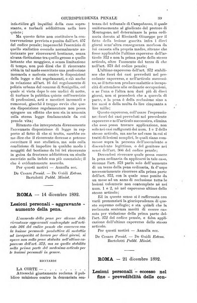 Annali della giurisprudenza italiana raccolta generale delle decisioni delle Corti di cassazione e d'appello in materia civile, criminale, commerciale, di diritto pubblico e amministrativo, e di procedura civile e penale