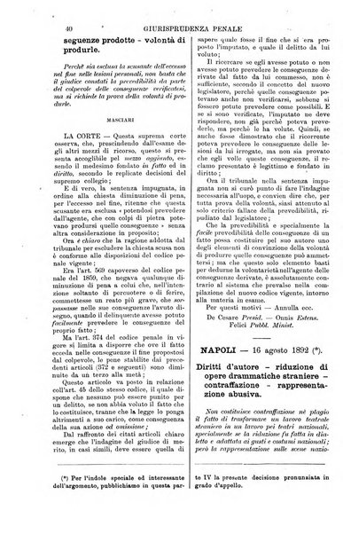 Annali della giurisprudenza italiana raccolta generale delle decisioni delle Corti di cassazione e d'appello in materia civile, criminale, commerciale, di diritto pubblico e amministrativo, e di procedura civile e penale