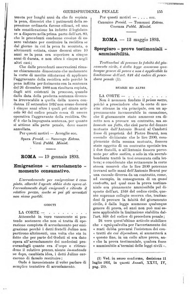 Annali della giurisprudenza italiana raccolta generale delle decisioni delle Corti di cassazione e d'appello in materia civile, criminale, commerciale, di diritto pubblico e amministrativo, e di procedura civile e penale