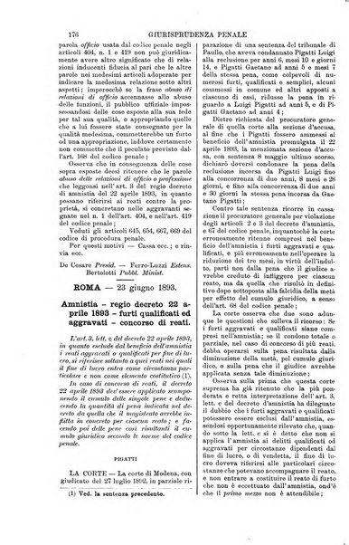 Annali della giurisprudenza italiana raccolta generale delle decisioni delle Corti di cassazione e d'appello in materia civile, criminale, commerciale, di diritto pubblico e amministrativo, e di procedura civile e penale