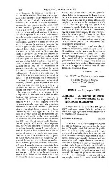 Annali della giurisprudenza italiana raccolta generale delle decisioni delle Corti di cassazione e d'appello in materia civile, criminale, commerciale, di diritto pubblico e amministrativo, e di procedura civile e penale