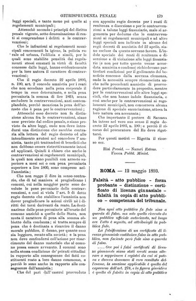 Annali della giurisprudenza italiana raccolta generale delle decisioni delle Corti di cassazione e d'appello in materia civile, criminale, commerciale, di diritto pubblico e amministrativo, e di procedura civile e penale