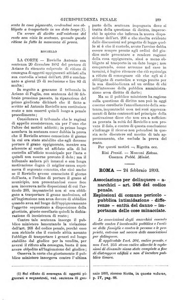 Annali della giurisprudenza italiana raccolta generale delle decisioni delle Corti di cassazione e d'appello in materia civile, criminale, commerciale, di diritto pubblico e amministrativo, e di procedura civile e penale