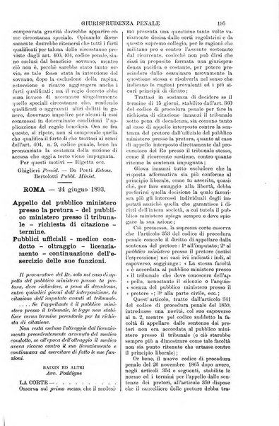 Annali della giurisprudenza italiana raccolta generale delle decisioni delle Corti di cassazione e d'appello in materia civile, criminale, commerciale, di diritto pubblico e amministrativo, e di procedura civile e penale