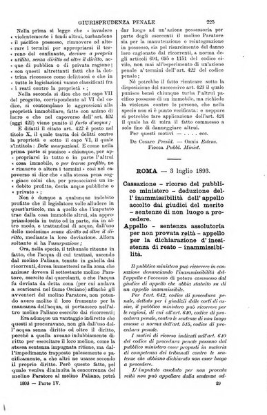 Annali della giurisprudenza italiana raccolta generale delle decisioni delle Corti di cassazione e d'appello in materia civile, criminale, commerciale, di diritto pubblico e amministrativo, e di procedura civile e penale