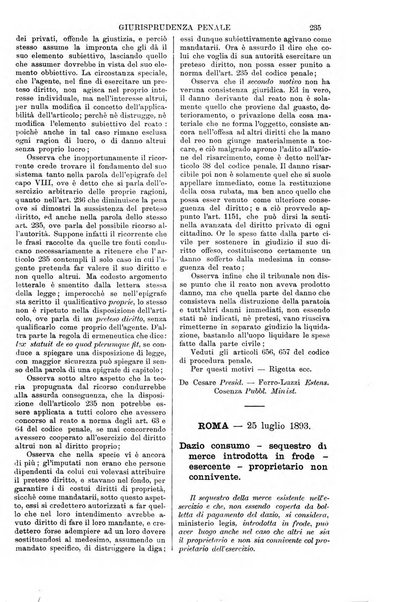 Annali della giurisprudenza italiana raccolta generale delle decisioni delle Corti di cassazione e d'appello in materia civile, criminale, commerciale, di diritto pubblico e amministrativo, e di procedura civile e penale