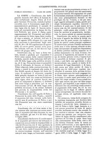 Annali della giurisprudenza italiana raccolta generale delle decisioni delle Corti di cassazione e d'appello in materia civile, criminale, commerciale, di diritto pubblico e amministrativo, e di procedura civile e penale