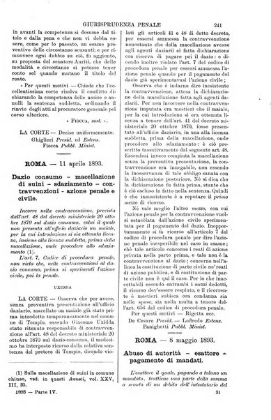 Annali della giurisprudenza italiana raccolta generale delle decisioni delle Corti di cassazione e d'appello in materia civile, criminale, commerciale, di diritto pubblico e amministrativo, e di procedura civile e penale