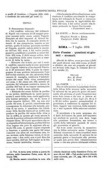 Annali della giurisprudenza italiana raccolta generale delle decisioni delle Corti di cassazione e d'appello in materia civile, criminale, commerciale, di diritto pubblico e amministrativo, e di procedura civile e penale