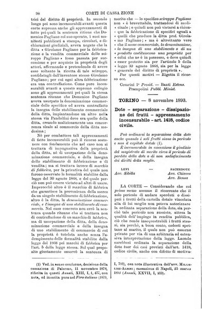 Annali della giurisprudenza italiana raccolta generale delle decisioni delle Corti di cassazione e d'appello in materia civile, criminale, commerciale, di diritto pubblico e amministrativo, e di procedura civile e penale