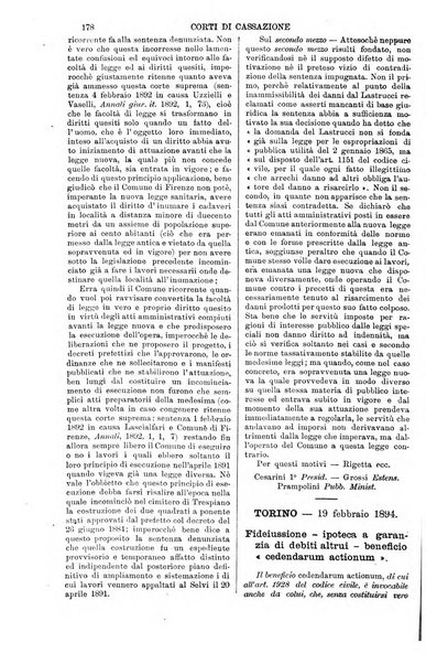 Annali della giurisprudenza italiana raccolta generale delle decisioni delle Corti di cassazione e d'appello in materia civile, criminale, commerciale, di diritto pubblico e amministrativo, e di procedura civile e penale