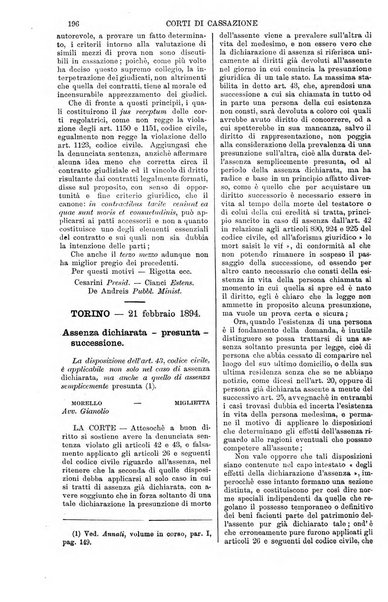 Annali della giurisprudenza italiana raccolta generale delle decisioni delle Corti di cassazione e d'appello in materia civile, criminale, commerciale, di diritto pubblico e amministrativo, e di procedura civile e penale