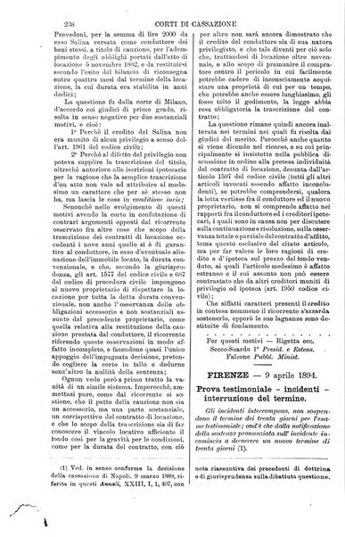 Annali della giurisprudenza italiana raccolta generale delle decisioni delle Corti di cassazione e d'appello in materia civile, criminale, commerciale, di diritto pubblico e amministrativo, e di procedura civile e penale