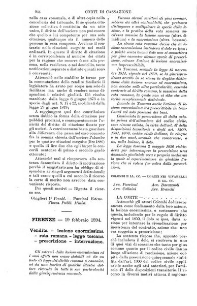 Annali della giurisprudenza italiana raccolta generale delle decisioni delle Corti di cassazione e d'appello in materia civile, criminale, commerciale, di diritto pubblico e amministrativo, e di procedura civile e penale