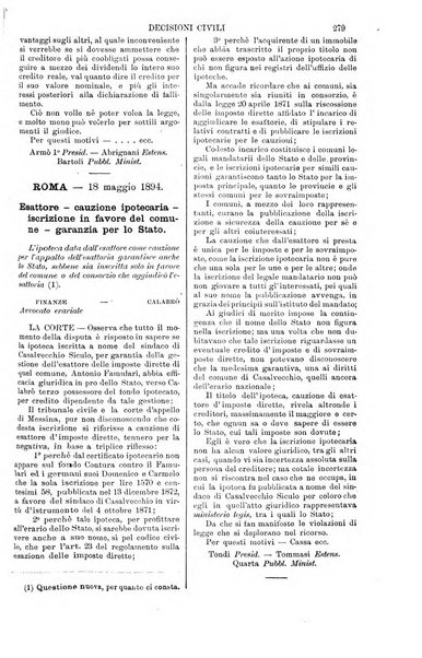 Annali della giurisprudenza italiana raccolta generale delle decisioni delle Corti di cassazione e d'appello in materia civile, criminale, commerciale, di diritto pubblico e amministrativo, e di procedura civile e penale