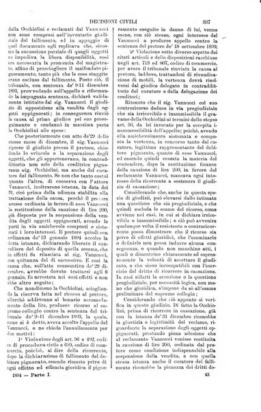 Annali della giurisprudenza italiana raccolta generale delle decisioni delle Corti di cassazione e d'appello in materia civile, criminale, commerciale, di diritto pubblico e amministrativo, e di procedura civile e penale