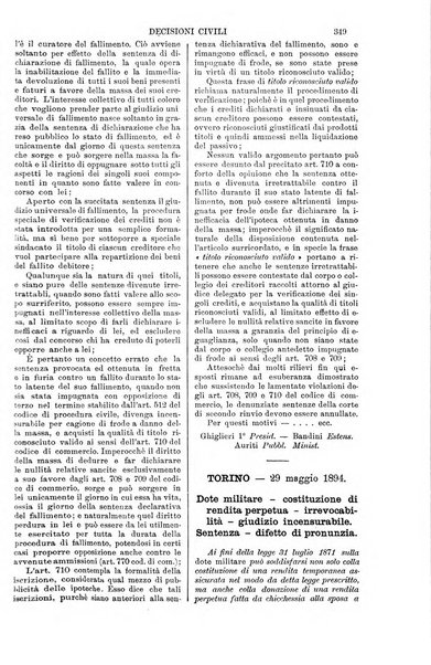 Annali della giurisprudenza italiana raccolta generale delle decisioni delle Corti di cassazione e d'appello in materia civile, criminale, commerciale, di diritto pubblico e amministrativo, e di procedura civile e penale