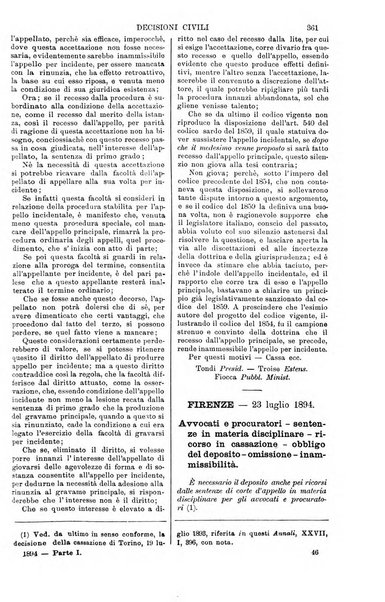 Annali della giurisprudenza italiana raccolta generale delle decisioni delle Corti di cassazione e d'appello in materia civile, criminale, commerciale, di diritto pubblico e amministrativo, e di procedura civile e penale