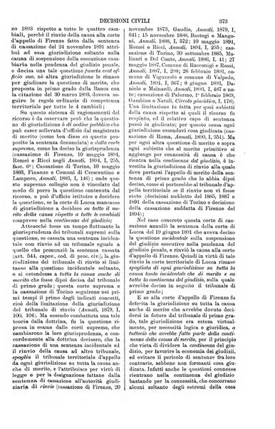 Annali della giurisprudenza italiana raccolta generale delle decisioni delle Corti di cassazione e d'appello in materia civile, criminale, commerciale, di diritto pubblico e amministrativo, e di procedura civile e penale