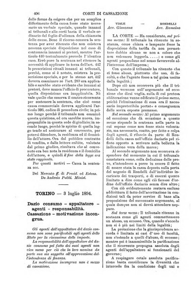 Annali della giurisprudenza italiana raccolta generale delle decisioni delle Corti di cassazione e d'appello in materia civile, criminale, commerciale, di diritto pubblico e amministrativo, e di procedura civile e penale