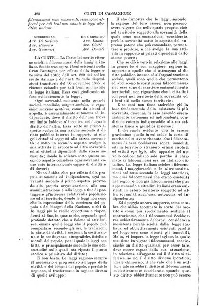 Annali della giurisprudenza italiana raccolta generale delle decisioni delle Corti di cassazione e d'appello in materia civile, criminale, commerciale, di diritto pubblico e amministrativo, e di procedura civile e penale