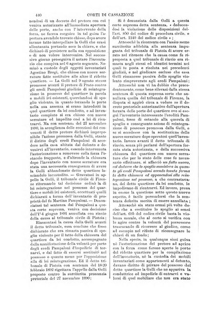 Annali della giurisprudenza italiana raccolta generale delle decisioni delle Corti di cassazione e d'appello in materia civile, criminale, commerciale, di diritto pubblico e amministrativo, e di procedura civile e penale