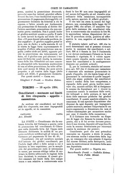 Annali della giurisprudenza italiana raccolta generale delle decisioni delle Corti di cassazione e d'appello in materia civile, criminale, commerciale, di diritto pubblico e amministrativo, e di procedura civile e penale