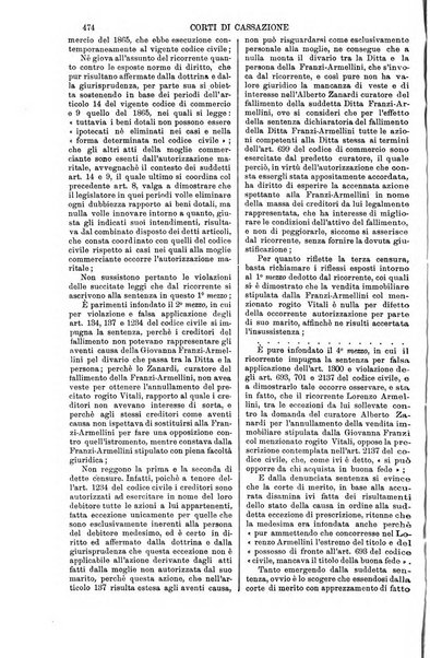 Annali della giurisprudenza italiana raccolta generale delle decisioni delle Corti di cassazione e d'appello in materia civile, criminale, commerciale, di diritto pubblico e amministrativo, e di procedura civile e penale