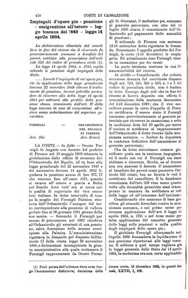 Annali della giurisprudenza italiana raccolta generale delle decisioni delle Corti di cassazione e d'appello in materia civile, criminale, commerciale, di diritto pubblico e amministrativo, e di procedura civile e penale