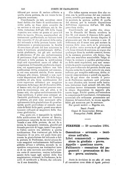 Annali della giurisprudenza italiana raccolta generale delle decisioni delle Corti di cassazione e d'appello in materia civile, criminale, commerciale, di diritto pubblico e amministrativo, e di procedura civile e penale