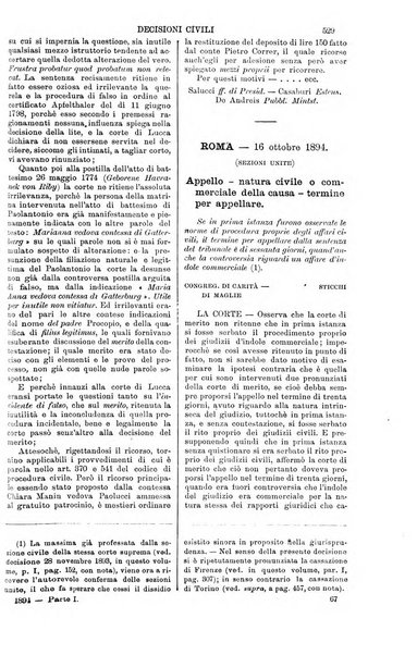 Annali della giurisprudenza italiana raccolta generale delle decisioni delle Corti di cassazione e d'appello in materia civile, criminale, commerciale, di diritto pubblico e amministrativo, e di procedura civile e penale