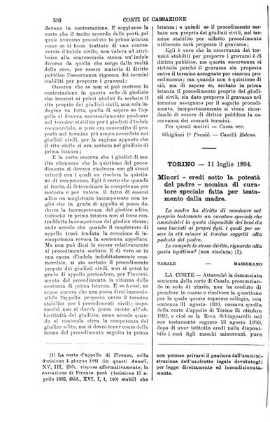 Annali della giurisprudenza italiana raccolta generale delle decisioni delle Corti di cassazione e d'appello in materia civile, criminale, commerciale, di diritto pubblico e amministrativo, e di procedura civile e penale