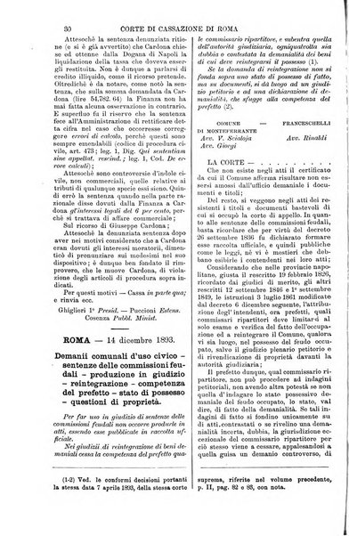 Annali della giurisprudenza italiana raccolta generale delle decisioni delle Corti di cassazione e d'appello in materia civile, criminale, commerciale, di diritto pubblico e amministrativo, e di procedura civile e penale