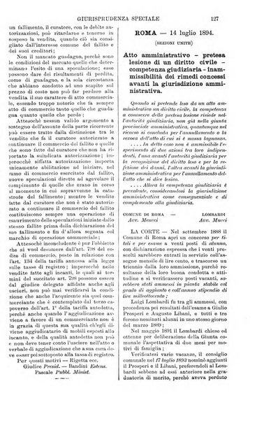 Annali della giurisprudenza italiana raccolta generale delle decisioni delle Corti di cassazione e d'appello in materia civile, criminale, commerciale, di diritto pubblico e amministrativo, e di procedura civile e penale