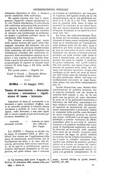 Annali della giurisprudenza italiana raccolta generale delle decisioni delle Corti di cassazione e d'appello in materia civile, criminale, commerciale, di diritto pubblico e amministrativo, e di procedura civile e penale