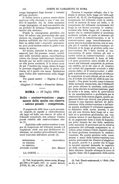 Annali della giurisprudenza italiana raccolta generale delle decisioni delle Corti di cassazione e d'appello in materia civile, criminale, commerciale, di diritto pubblico e amministrativo, e di procedura civile e penale