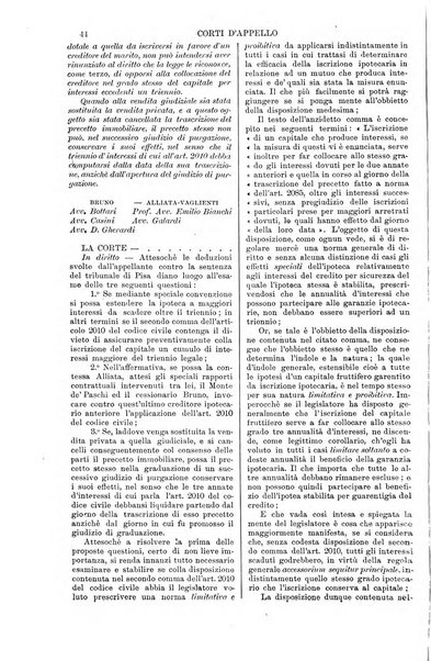 Annali della giurisprudenza italiana raccolta generale delle decisioni delle Corti di cassazione e d'appello in materia civile, criminale, commerciale, di diritto pubblico e amministrativo, e di procedura civile e penale