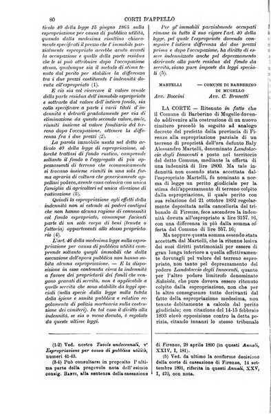 Annali della giurisprudenza italiana raccolta generale delle decisioni delle Corti di cassazione e d'appello in materia civile, criminale, commerciale, di diritto pubblico e amministrativo, e di procedura civile e penale